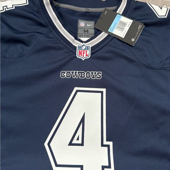 Men’s Nike Dallas Cowboys Dak Prescott Jersey Size Medium NWT - Picture 2 of 8